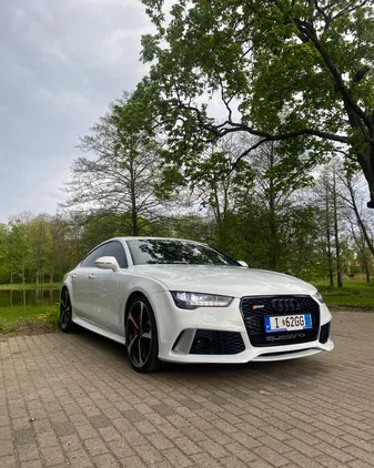audi Audi RS7 cena 270000 przebieg: 38500, rok produkcji 2017 z Białystok